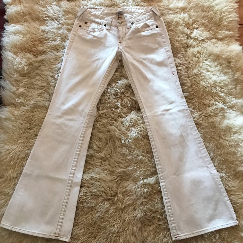 True Religion Bobby Cream Jeans